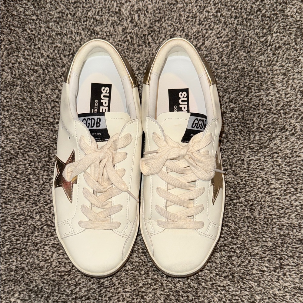 Inspired lookalike gold star golden goose women’s sneakers